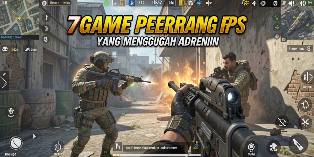 Gameplay intens dari 7GAME dengan pertempuran seru.