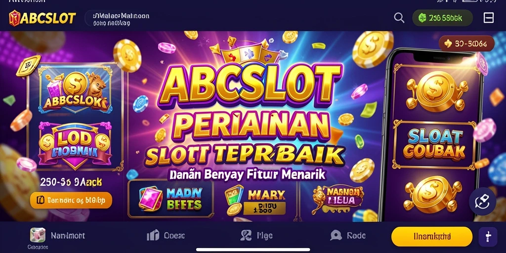 Tampilan gameplay Slot ABCSLOT yang seru dan penuh warna.
