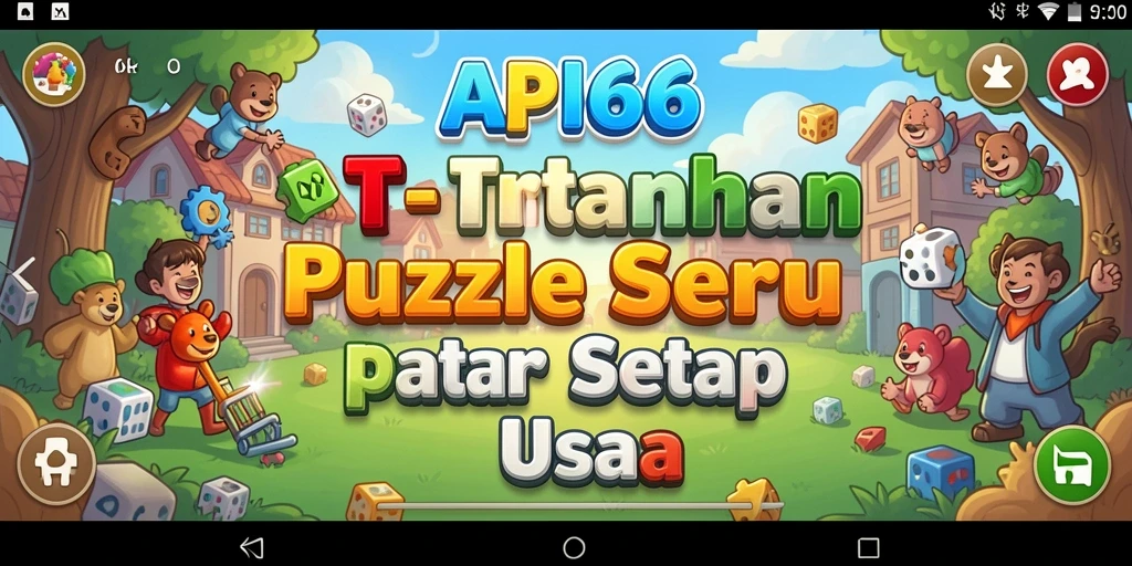 Tampilan gameplay API66 yang menarik dengan berbagai tantangan Puzzle.