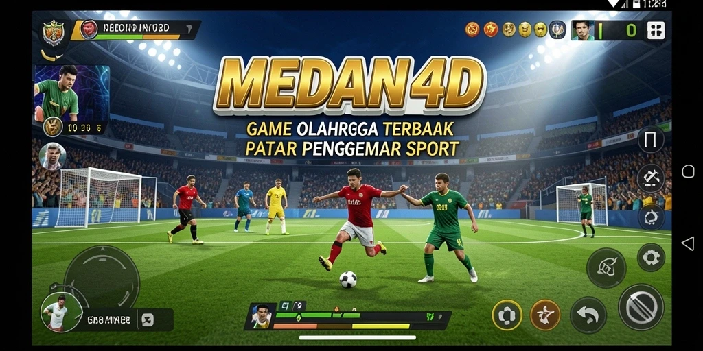 Tangkapan layar dari gameplay menarik di MEDAN4D.