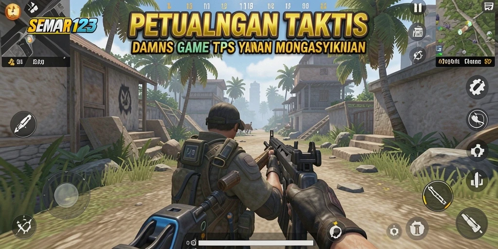 Tampilan menarik dari gameplay SEMAR123 dalam aksi TPS.